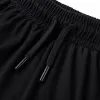 Black high-waisted wide-leg pants with a slimming feel and versatile casual trousers Application Scenario